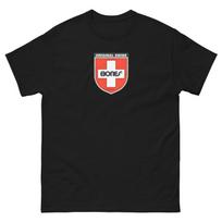 Bones Swiss Bearings Crest Logo Skateboarding unisex T-Shirt S įvairiaspalvis