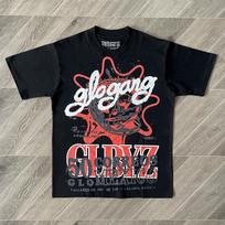 Glo Gang Purple Cotton Unisexs TShirt 100 Comfort Fit Streetwear Casual Top S gray