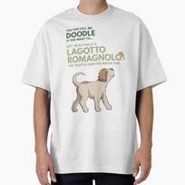 Cute Cartoon Lagotto Romagnolo Purebred Dog Not A Doodle Designed And Sold By Tazmaa Vintage Graphic Casual L white