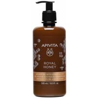 Apivita Royal Honey Shower Gel with Essential Oils dušo gelis, 500 ml