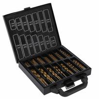 99pcs 135° Point Angle Twist Drill Bit Set Round Shank HighSpeed Steel HSS Drill Bits High Speed Steel Drill Bits Hardened Metal ruda
