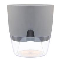 4-10PCS 2-Layer Lazy Automatic Watering Flowerpot Sprinkling Fower Pot Automatic Water Container with Cotton Rope Home Garden (as the picture,4PCS)