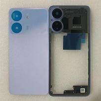 For Xiaomi Poco C65 Full Housing Case Middle Frame Battery Back Cover Rear  With Camera Lens Repair Parts balta