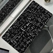 Equation Large Mouse Pad Pc Gamer Math Chemistry Physics Objects Gaming Accessories Teclado Mat Deskmat Laptop Extended Mousepad 30cmx60cm gray