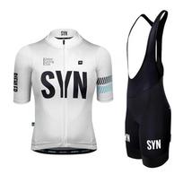 Mens Short Sleeve Cycling Jersey Bib Shorts Set Breathable Quick Dry Road Bike Riding Apparel Small