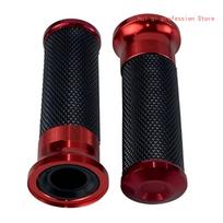 Universal 7/8'' 22mm Handle Grips Dirt Pit Bike Motorcycles Motocross Motorbike Handle Bar Grips juoda