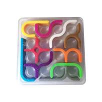 Kūrybiškas 3D intelektualus galvosūkis Crazy Curve Sudoku žaidimai Geometrinis linijų matricos galvosūkis Žaislai Vaikams Mokomasis žaislas Dovana balta