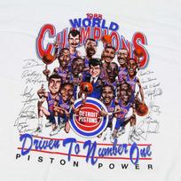 Isiah Thomas Caricature Men T-shirt White Cotton Tee S-5XL JJ4446 Unisex T-Shirt S black
