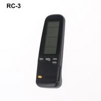 25 In 1 Universal A/C Remote Control Rc-3 Eu Ce Certified For Electra Airwell Emailair Elco Ykr-M/002E Ykr-F/010/015E as the picture black
