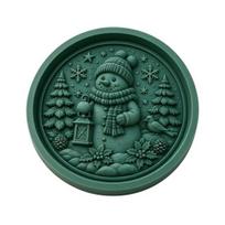 Easy Release Paver Mold Reusable Christmas Stepping Stone Mold, Snowflake Silicone Concrete Pathway Home Courtyard Decor Tool DIY Garden Path Art for A