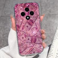 OPPO F27 F29 F21 F19 F17 F11 Pro F15 F7X Telefono dėklas Mielos pandos ir paršelių raštai Skaidrus itin plonas TPU Premium apsauginis dėklas OPPO korpusui OPPO F27 5G pink