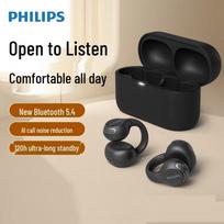 Philips TAQ2000 Open-Ear Clip True Wireless Earphones juoda