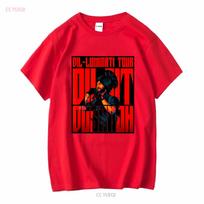 Diljit Goat Vibe Punjabi Singer Dosanjh T Shirt Vintage Washed Versatile Fashion Graphic Stretched Breathable Homme S black