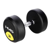 Rubber-coated dumbbell 20kg HG PRO HMS