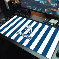 Custom Name sheffield wednesday Mouse Pad Large Gaming Table Cushion Non-slip Laptop Tablet Big Mousepad XXL Mat Mini PC Playmat With Lock edge_XIA 30cmx60cm(11.8x23.6inch)
