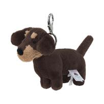 Jellycat Otto dešrainio šuo krepšio pakabukas rudas ONE SIZE ruda