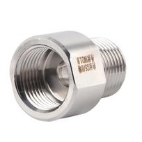 Cylinder Adapter Connector Converter for Aquarium CO2 Regulator Female G5Celsius8 to Male W21.8 gray