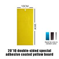 Strong Adhesive Fly Stickers Double Sided Insect Glue Trap 20/40/60Pcs No Odor for Patio Greenhouse Home Garden A1