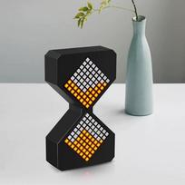 1-30 Min LED Elektroninis smėlio laikrodis Šviečiantis smėlio laikrodis Gravitacijos indukcijos laikmatis Smėlio laikrodis Kibernetinio stiliaus Namų dekoras Atpalaiduojantys žaislai balta