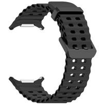 Sport Silicone Strap for Samsung Galaxy Watch Ultra Band Watch 7 Ultra 47mm Replacement Bracelet Correa SM-L705 Breathable Strap Galaxy Watch Ultra rožinė