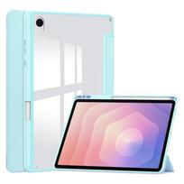 For Samsung Galaxy Tab S11 11 Inch 2025 Case Transparent Acrylic Back Cover for Samsung Tab S9 11  S10 FE Lite 10.9  Funda S9 FE 11 inch gray
