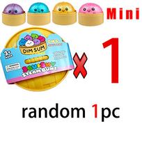 Blind Box Colorful Simulated Dumpling Squishy Relaxing Relieve Anxiety Antistress Enhance Happiness Rebound Squeeze Reliever Toy