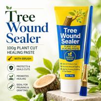 Tree Wound Sealer, Organic Pruning Dressing Paste & Grafting Compound, Natural Woundressing for Bonsai, Fruit Trees, Roses 100g