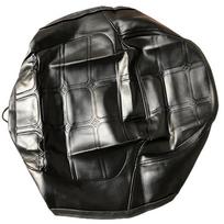 C035 Motociklo odos imitacijos sėdynės užvalkalas / diržas, skirtas Honda CM125 lietaus nepralaidžiam vandeniui atspariam pagalvėlės apsaugai nuo karščio Seat Cover gray