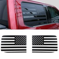 2x Amerikos vėliavos lipdukai galiniam langui, apdailos detalės Ford F150 2015-2022, priedai pink