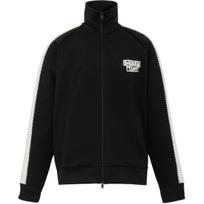Onitsuka Tiger Track Top Embroidered Zip Long Sleeve Sweatshirt Unisex tops Black 2183B595_001 M white