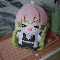 10Cm Pedant Kanroji Mitsuri Plush Doll Cartoon Printed Kimetsu No Yaiba Stuffed Toy Starfish Body Gift Plusie Doll 10cm gray