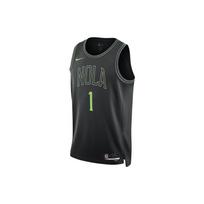 Nike Zion Williamson New Orleans Pelican Miesto Edition 2023/24 Vyriškas Nike Dri FIT NBA Swingman marškinėlis DX8511-012 L juoda