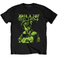 Men's Billie Eilish Illustration T-shirt X-Large Black XL