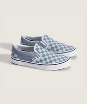 Vans Classic Slip-On - (Šaškių lenta) Šviesiai mėlyna / Vn000D6Yltb1 Light Blue/220 gray