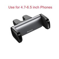 Baseus Car Phone Holder Air Outlet Car Mount For 4.7-6.5 inch Mobile Phones Car Holder Car Air Vent Clip Mount Car Stand juoda