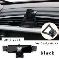 Car Phone Holder For Geely X7 Sport Atlas pro 2018  2022 Car Styling Bracket GPS Stand Rotatable Support Mobile For Geely X7 SportDnv gray