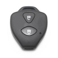 Pakeičiamas raktų pakabuko korpusas, tinkantis Toyota Avensis Yaris Auris RAV4 Hilux IQ. gray