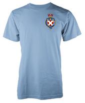 Free Personalisation Walker Scottish Family Name T-Shirt Crest Coat Of Arms M gray