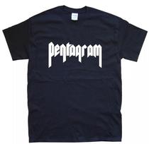 PENTAGRAM T-SHIRT sizes S M L XL XXL colours Black, White S įvairiaspalvis