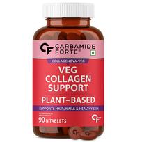 Carbamide Forte Veg Collagen Supplements for Bones | Veg Collagen Tablets For Women & Men | Plant Based Tablets For Hair, Nails & Healthy Skin |