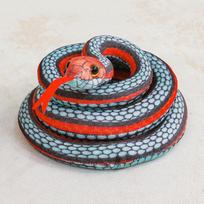 100/160Cm Boa Snake Doll Wild Animal Scary Like Real Plush Toy Yellow Red Brown Green Stuffed Plushie Man Gift 100cm