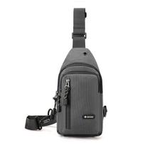 Li Shen Men's Casual Chest Sling Bag