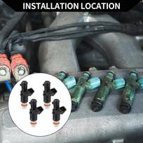 Sale Newest 4Pcs Car Fuel Injectors For Honda For Civic 1.5L 1.8L 2006-2011 OEM Part Number 16450-RNA-A01 Car Accessories China Mainland
