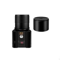 Electric Paint Shaker Compact Ink Mixer Upright Cup Opening for Nail Technicians black