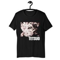 TETSUO The Iron Unisex TShirt Japanese Cyberpunk Horror Movie Black T Shirt Tee Clothing Graphic Short Sleeve Shirt Unisexs TShirt 4XL black