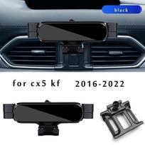 Car Phone Holder For Mazda CX5 CX 5 KF CX 8 KG 2017  2022 Car Styling Bracket GPS Stand Rotatable Support Mobile 2017- CX8typ gray