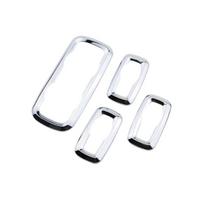 Mano geras automobilis Ford Ecosport New Fiesta MK7 ABS chromo lango pakėlimo jungiklio apdailos skydelio dangtelio apdailai sidabras