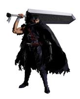TAMASHII NATIONS Berserk Guts 160mm ABS PVC Fabric Painted Movable Figure S.H.Figuarts (Berserker Armor) Approx. & & black
