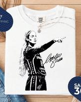 Official Sophie Cunningham Pointing Signature Indiana Fever Graphic T-Shirt, Summer, White Shirt, Graphic Tee For Women, Basic Tops Unisex T-Shirt XXL black