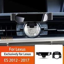 Car Mobile Phone Holder For Lexus ES200 ES260 ES300h 2012-2022 360 Degree Rotating GPS Special Mount Support Bracket For Lexus ES 21-22dlf gray